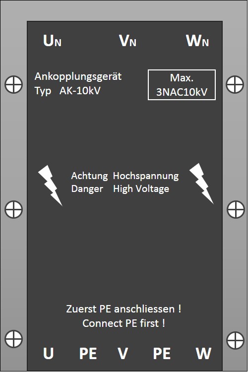 Isolationswächter Ankopplungsgerät AK-10kv